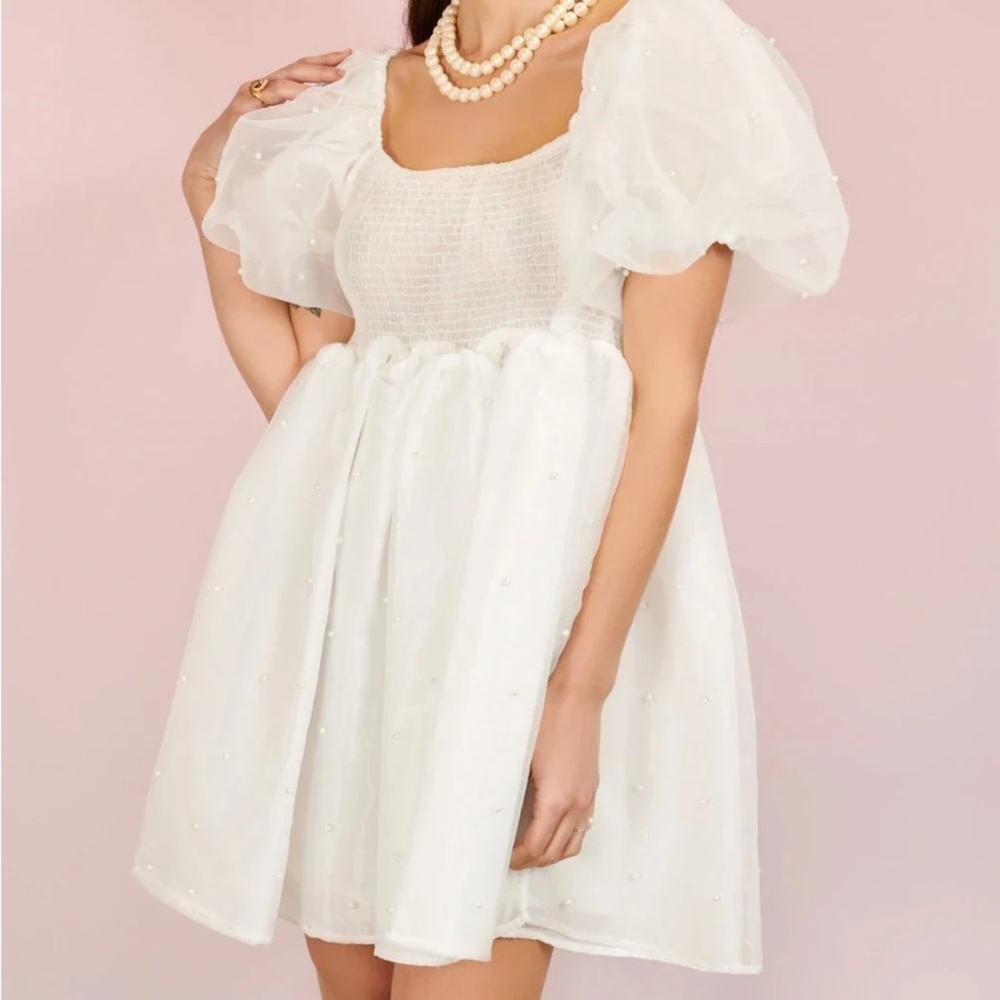 NWT Sister Jane Dream Penny Pearl Mini Dress